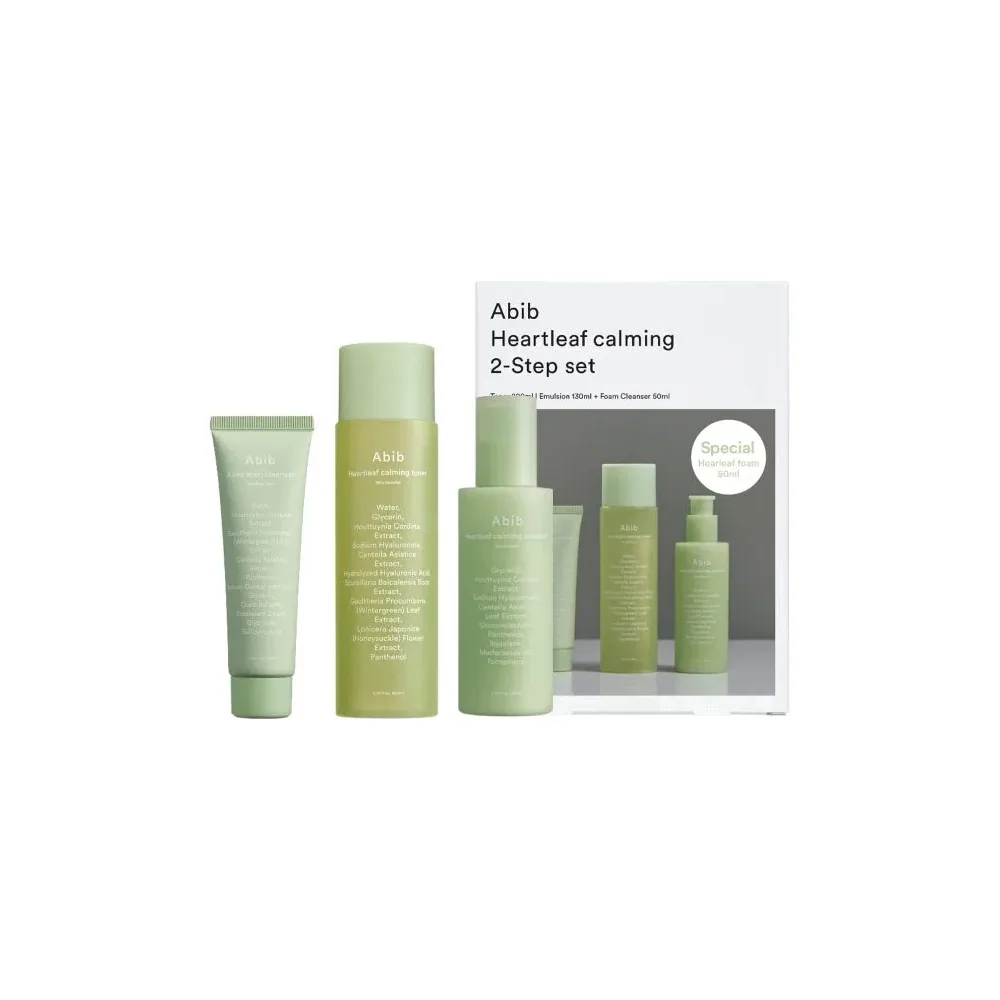 Abib Heartleaf Calming 2-Step Set