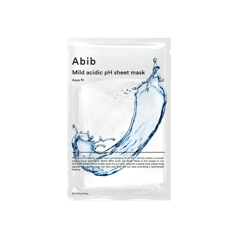 Abib Mild Acidic Ph Sheet Mask Aqua Fit 30ml