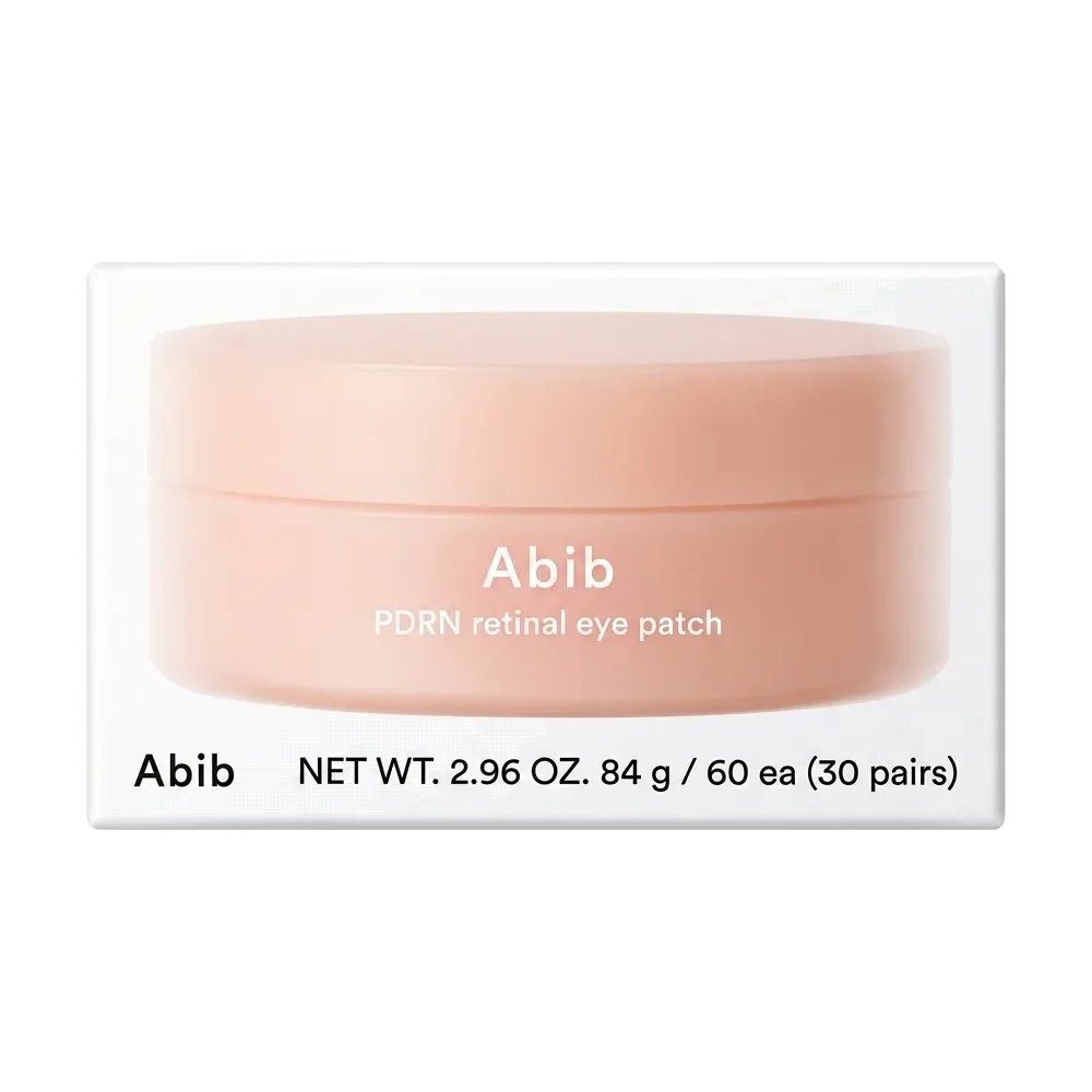 Abib – PDRN retinal eye patch – Réduction des rides et amélioration de l’élasticité – 84 g / 60 ea (30 pairs)