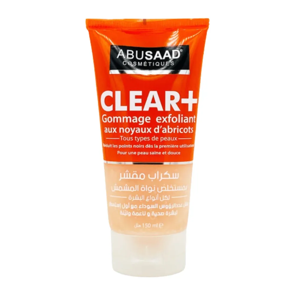 Abusaad Clear Gel Nettoyant Exfoliant Abricot 150Ml