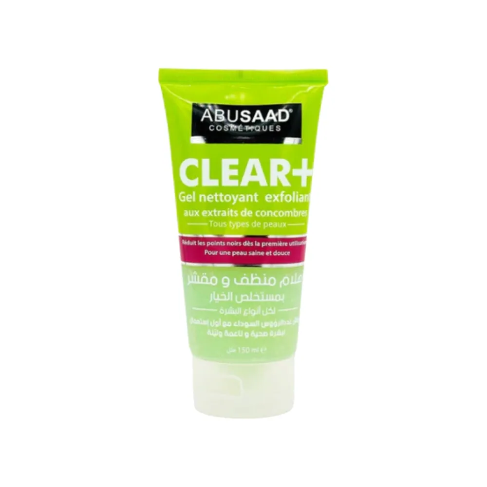 Abusaad Clear+ Gommage Exfoliant Aux Extrait De Concombres 200ml
