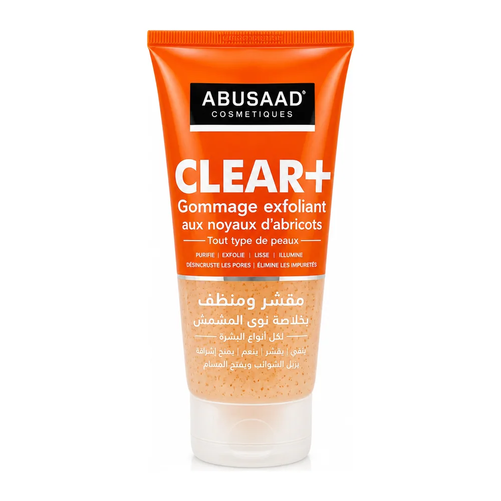Abusaad Clear+ Gommage Exfoliant Aux Noyaux D’Abricot 150ml
