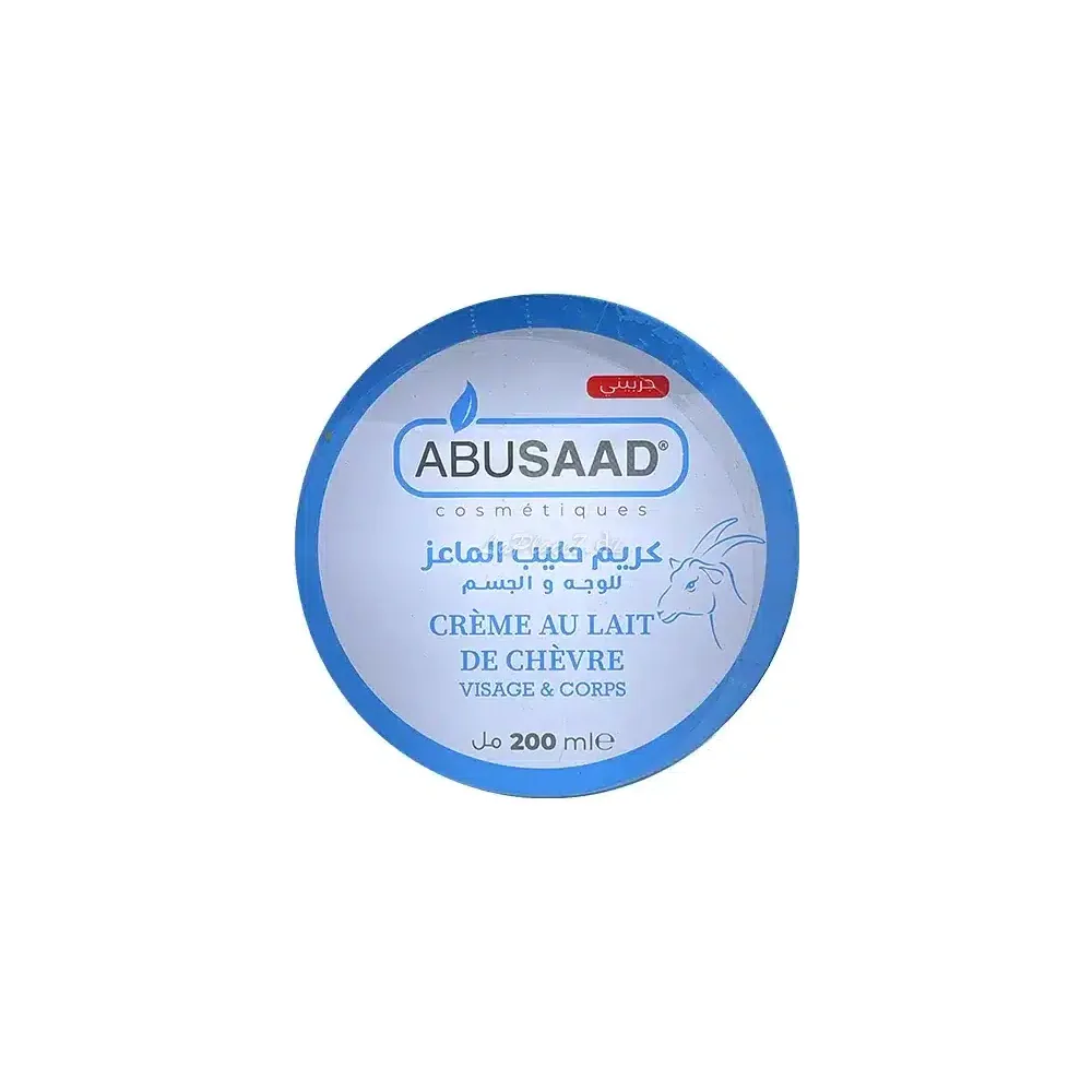 Abusaad Créme Au Lait De Chevre 200ml