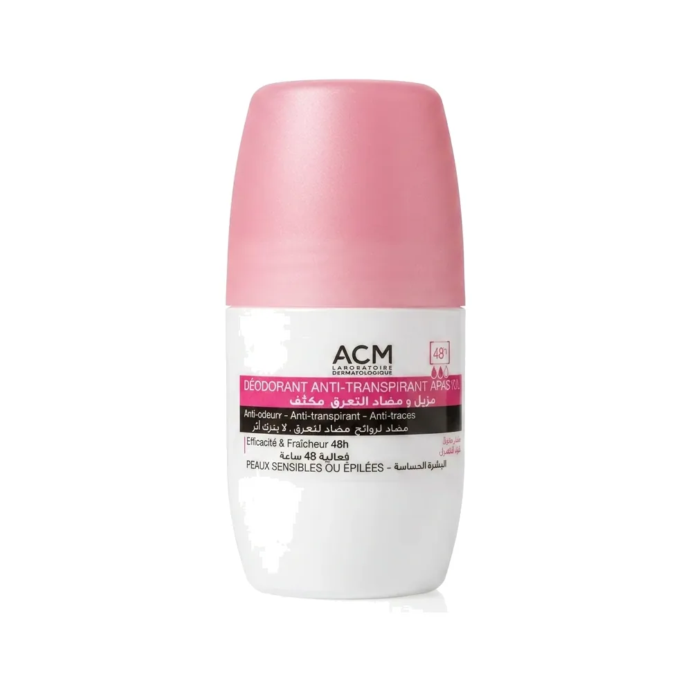 ACM – DEODORANT ANTI-TRANSPIRANT APAS – Efficacité 48h