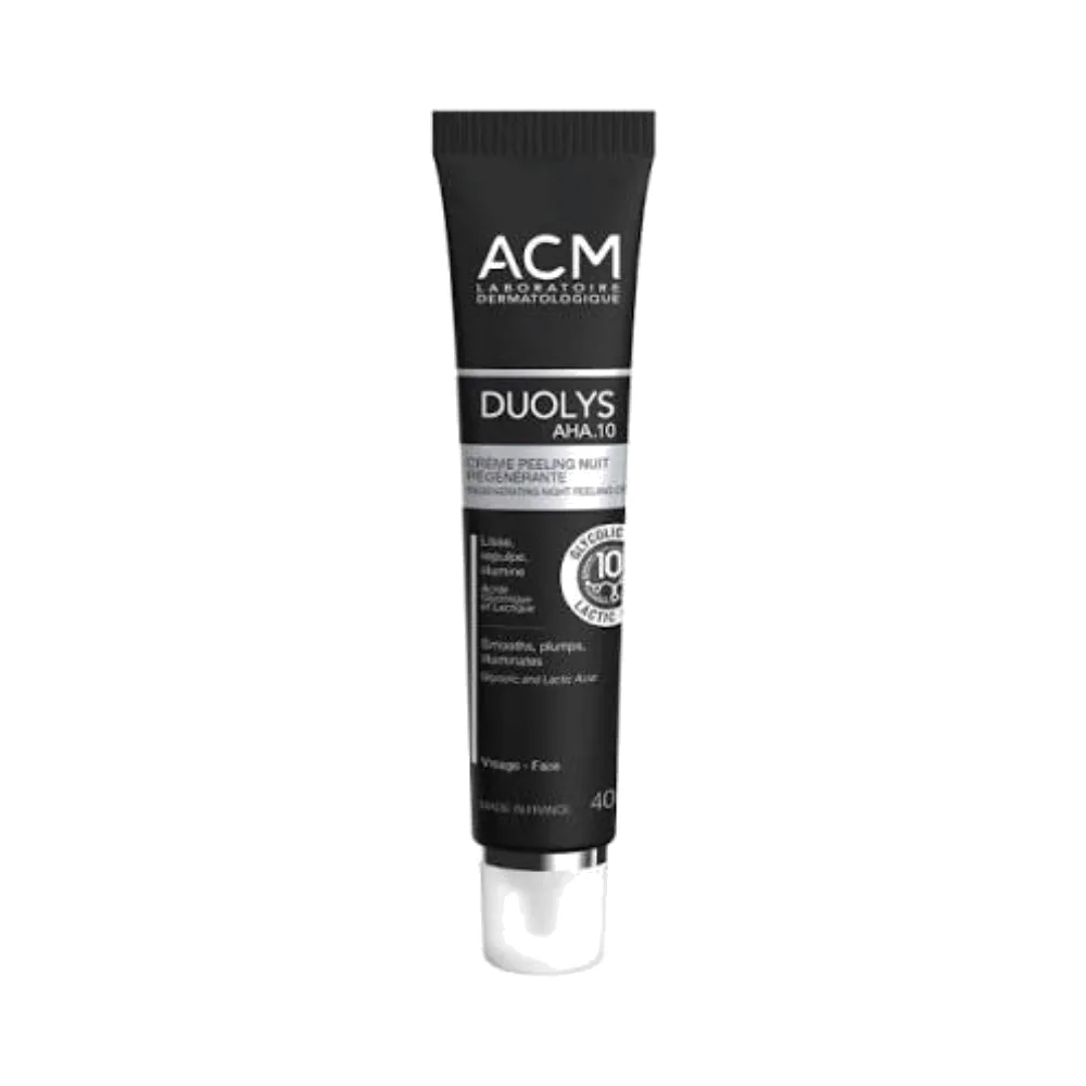 Acm Duolys Aha.10 Crème Peeling Nuit Regénérante 40ml
