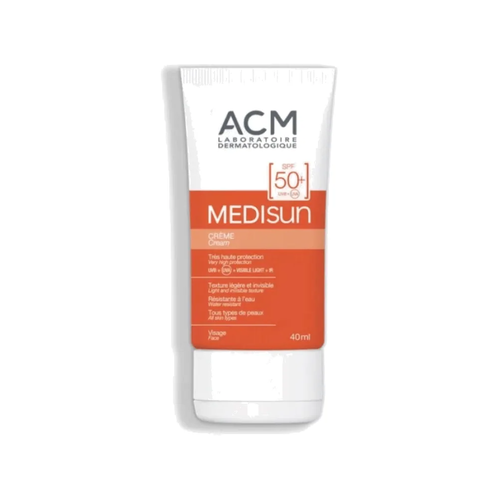 Acm Medisun Crème Solaire Solaire Spf50+ 40ml