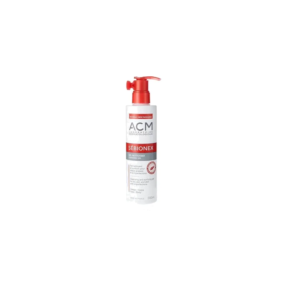 ACM SEBIONEX Gel moussant pour peaux grasses 200 ml