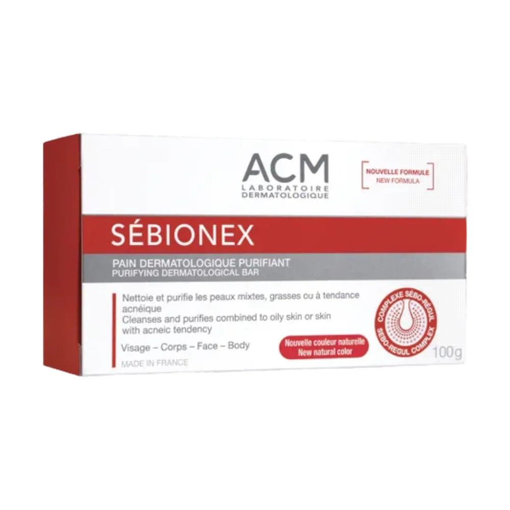Acm Sébionex Pain Dermatologique Purifiant 100mg