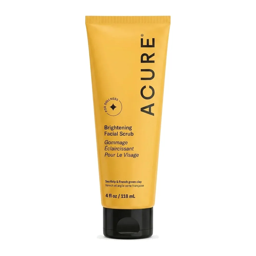 ACURE – Brightening Facial Scrub – Éclaircit et détoxifie le teint – 118 mL