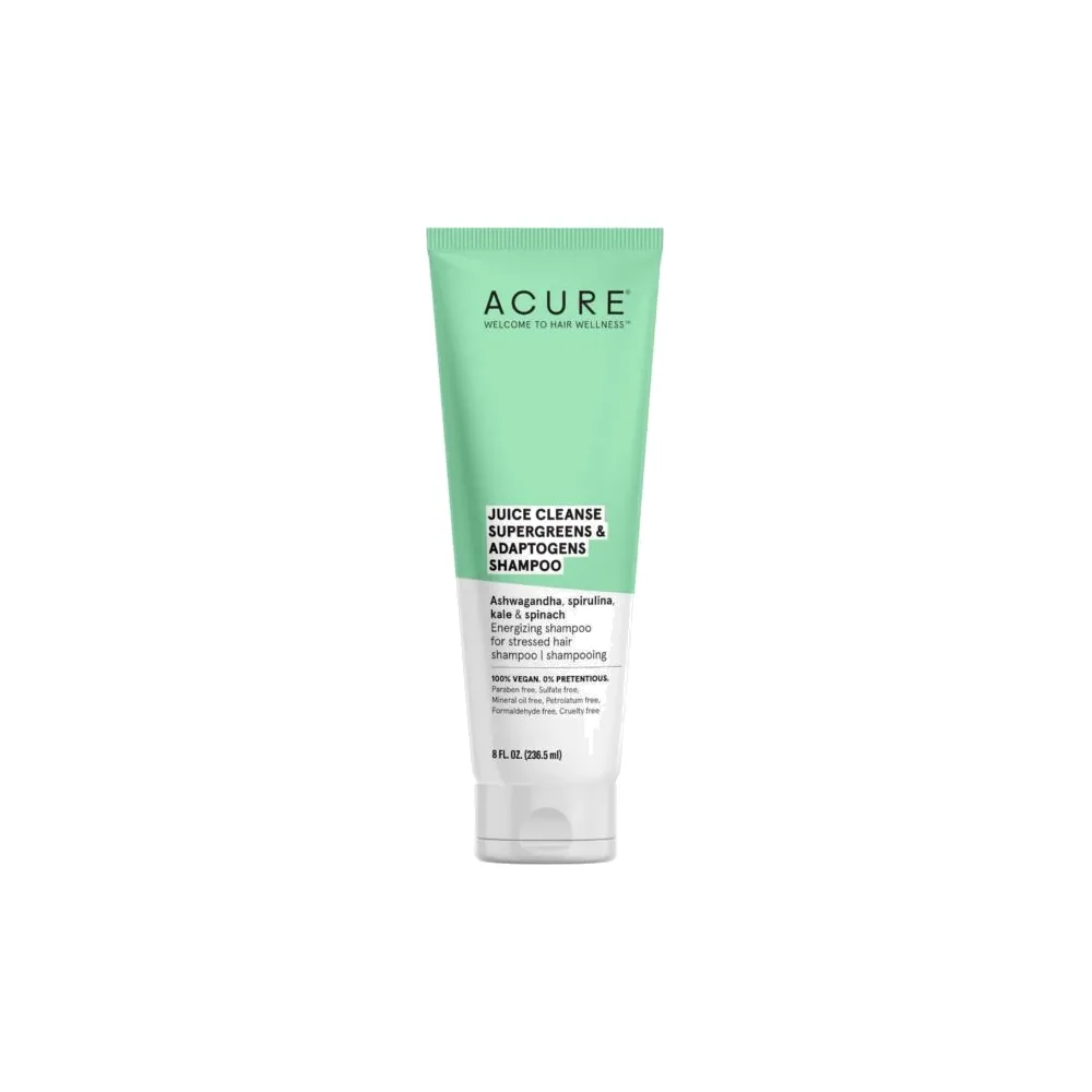 Acure Juice Cleanse Supergreens And Adaptogens Shampoo 236Ml