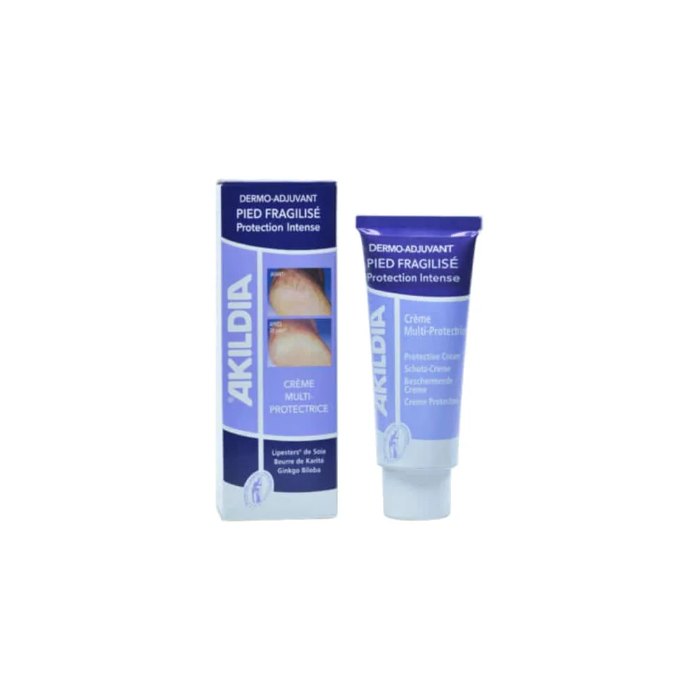 Akildia Creme Multi-Protectrice Dermo-Adjuvant Pied Diabétique 75Ml