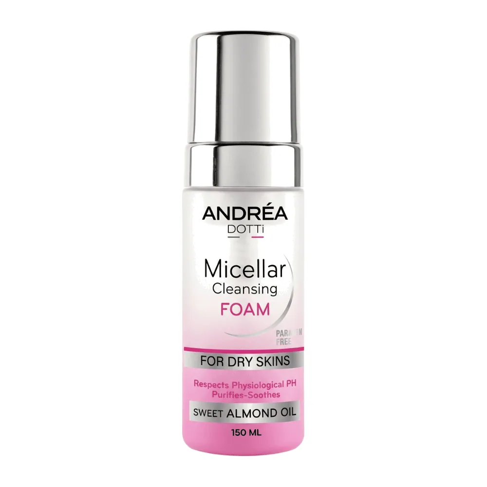 Andrea Dotti Micellar Cleansing Foam Peaux Seches 150ml