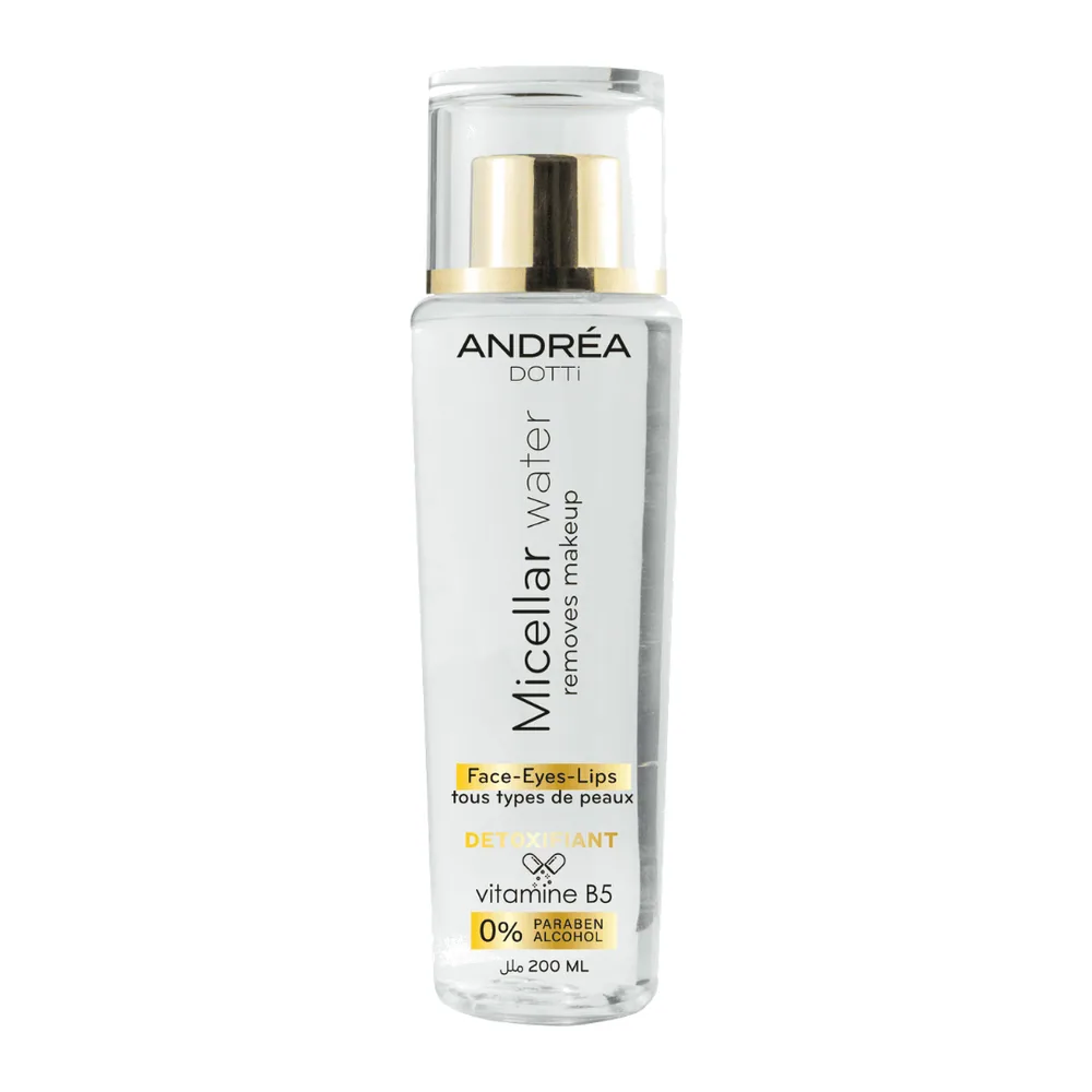 Andrea Dotti Micellar Water Tous Types De Peaux Vitamine B5 200ml