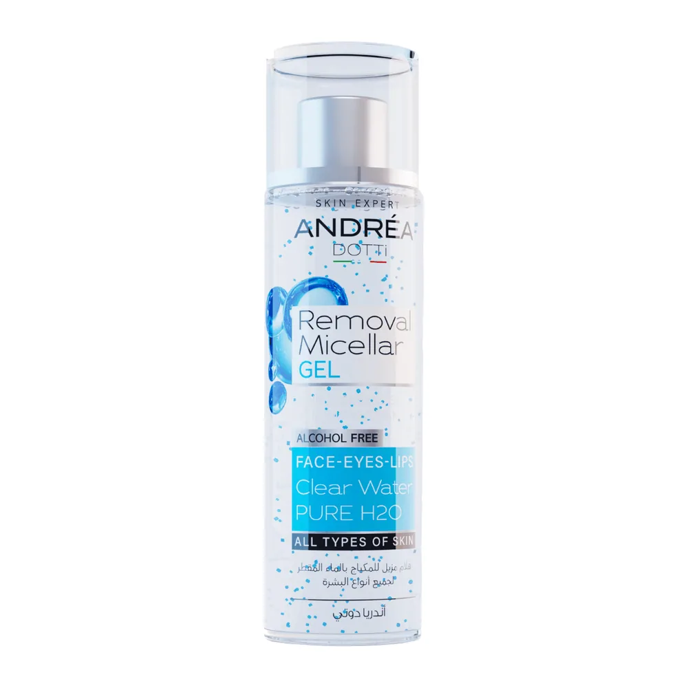 Andrea Dotti Removal Micellar Gel Clear Water Pure H2o 200ml