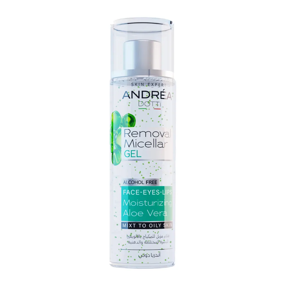 Andrea Dotti Removal Micellar Gel Moisturizing Aloe Vera 200ml