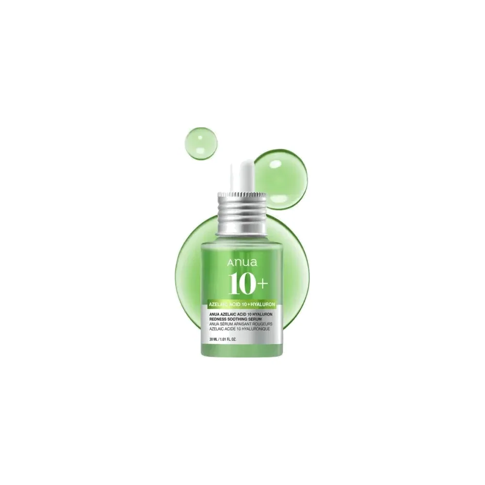 Anua Azelaic Acid 10 Hyaluron Redness Soothing Serum apaisant 30ml