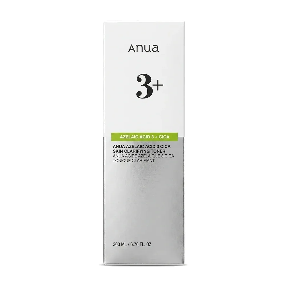 Anua – Anua Azelaic Acid 3+ Cica Skin Clarifying Toner – Clarifie et apaise la peau – 250 ml