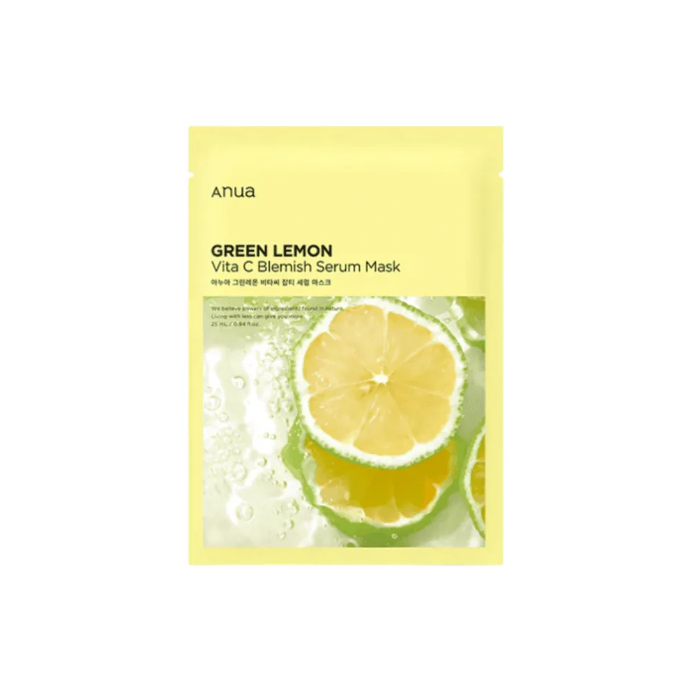 Anua Green Lemon Vita C Blemish Sérum Mask 25ml