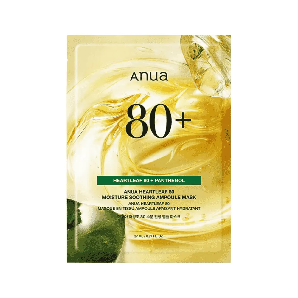 Anua Heartleaf 80% Moisture Soothing Ampoule Sheet Mask