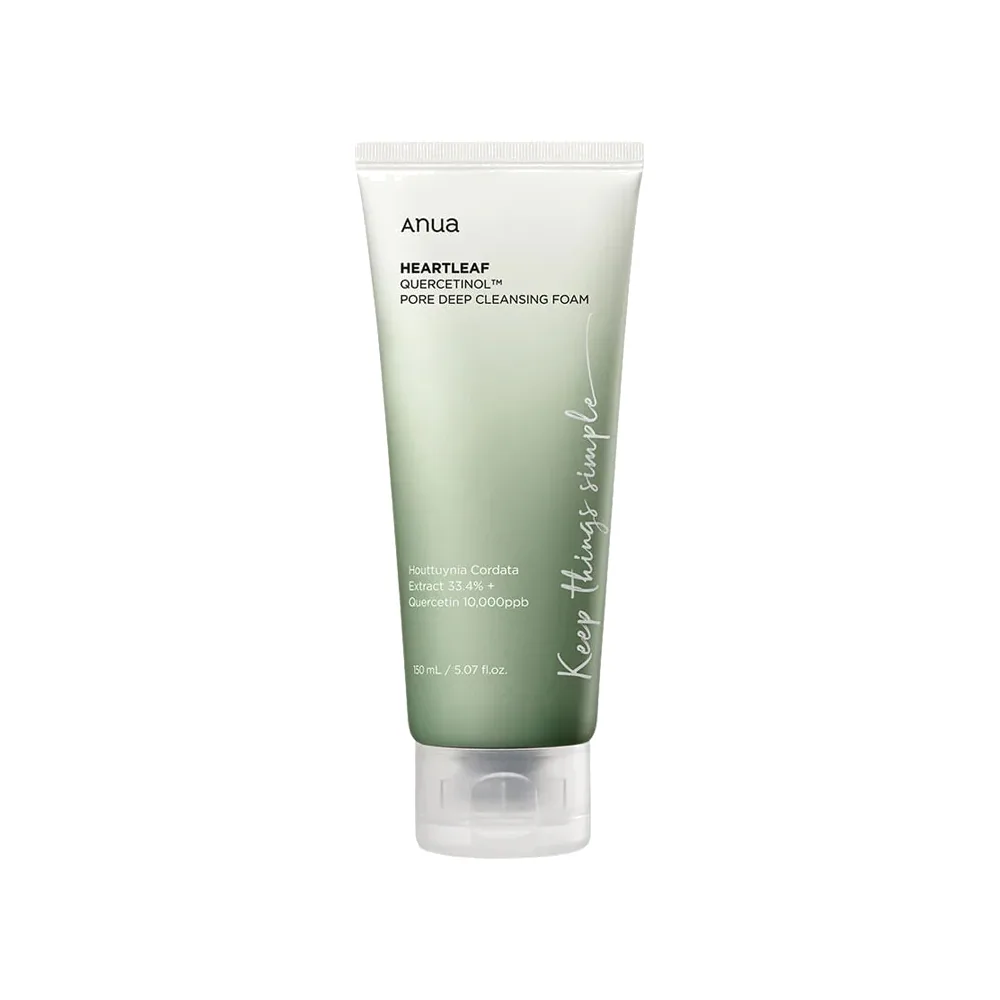 Anua HEARTLEAF QUERCETINOL Pore Deep Cleansing Foam 150ml