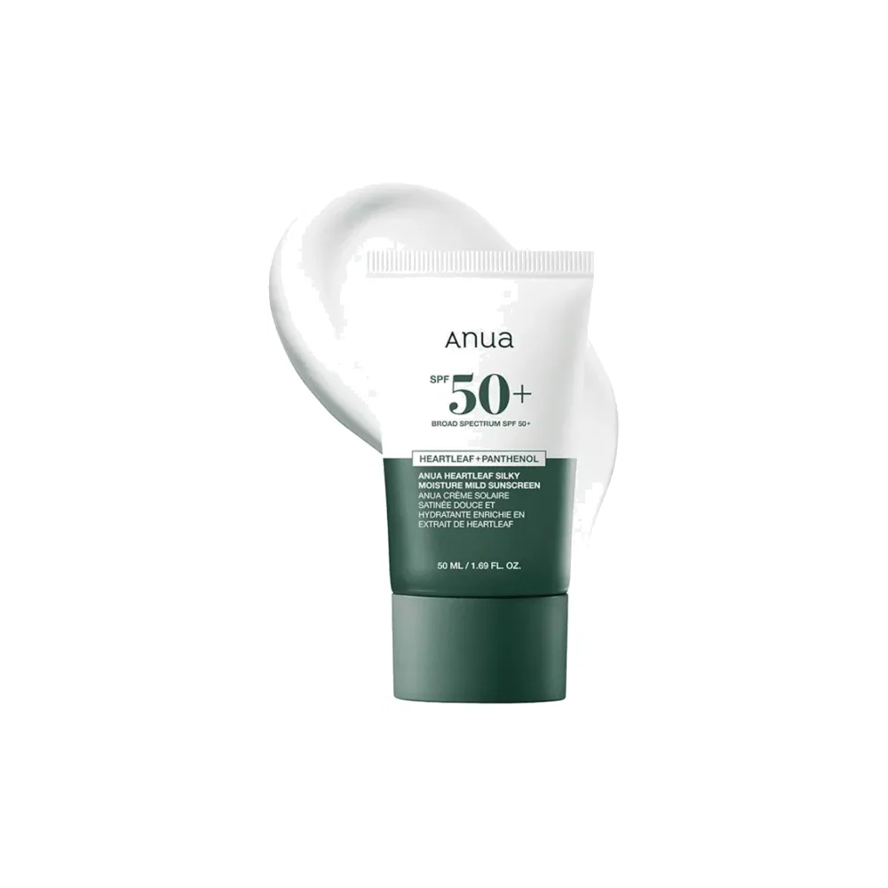 Anua Heartleaf Silky Moisture UN Cream SPF 50