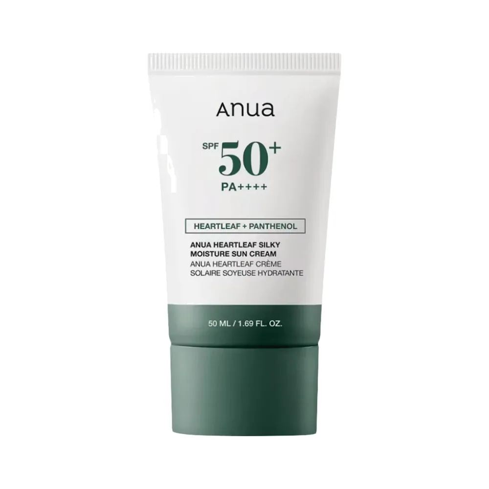 Anua Heartleaf Silky Moisture Sun Cream Spf50+ 50ml