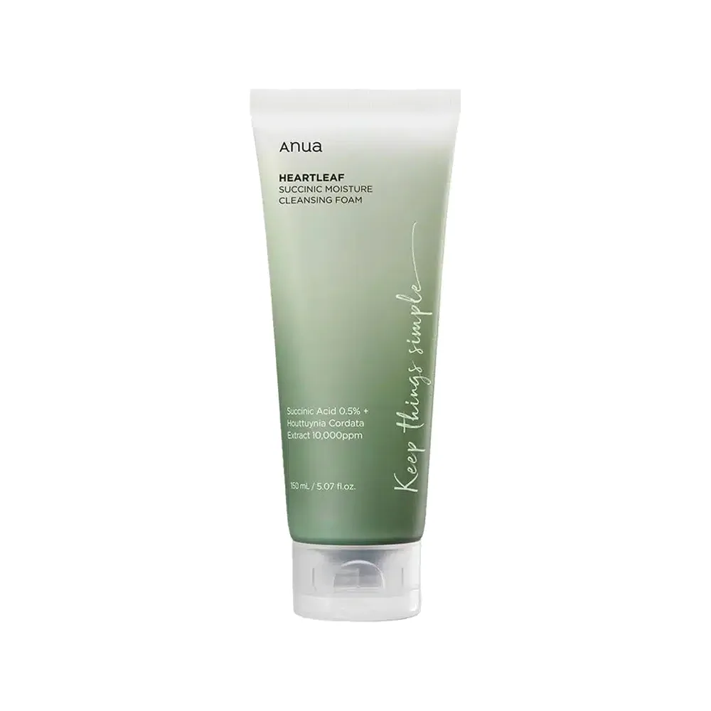 Anua Heartleaf + Succinic Acid Mousse Nettoyante