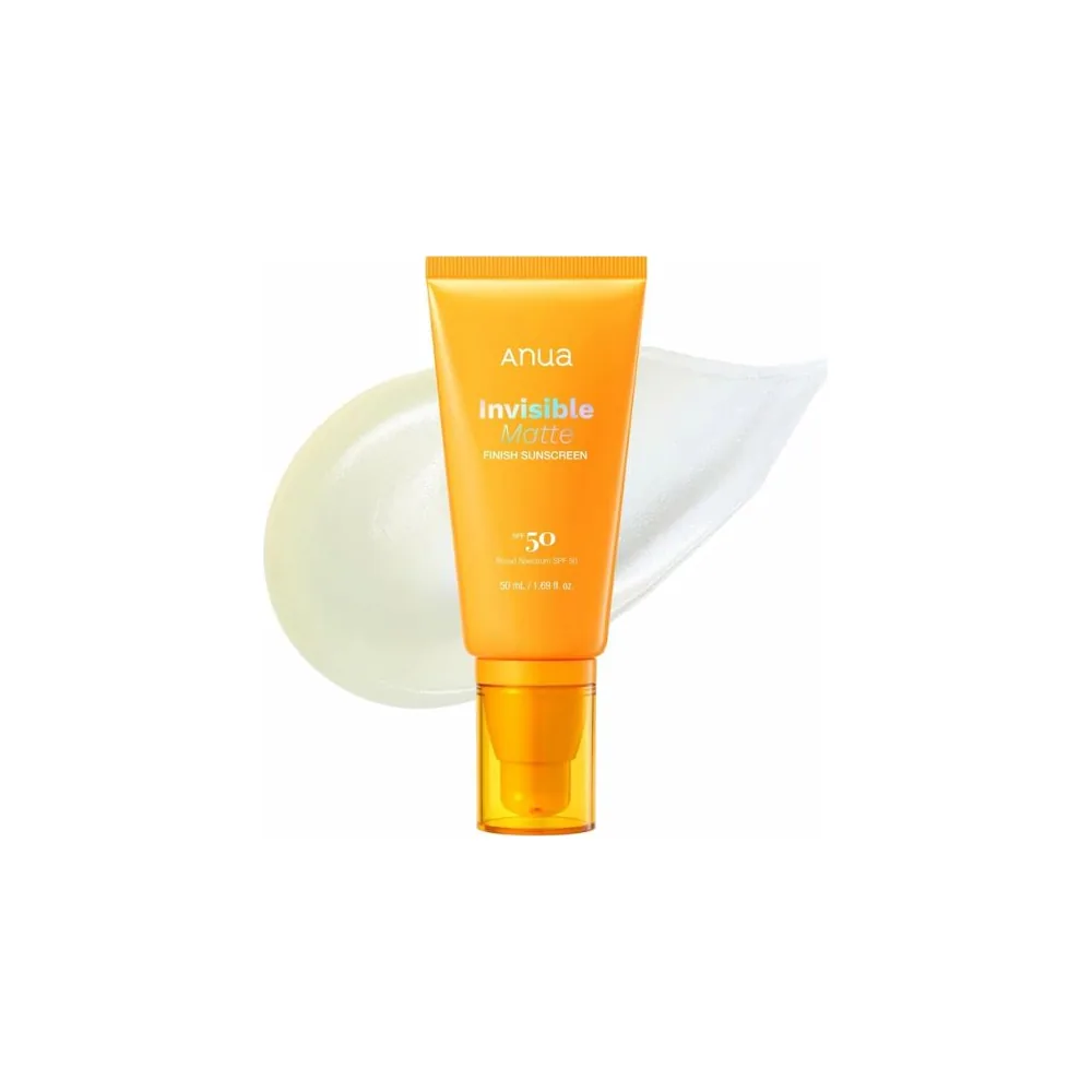 Anua Invisible Matte Finish Sunscreen Spf50+ 50ml