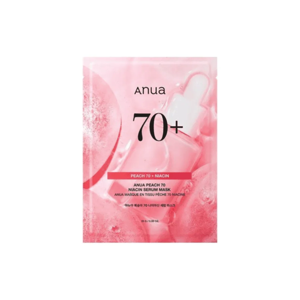 Anua Peach 70+ Niacin Sérum Mask 25ml