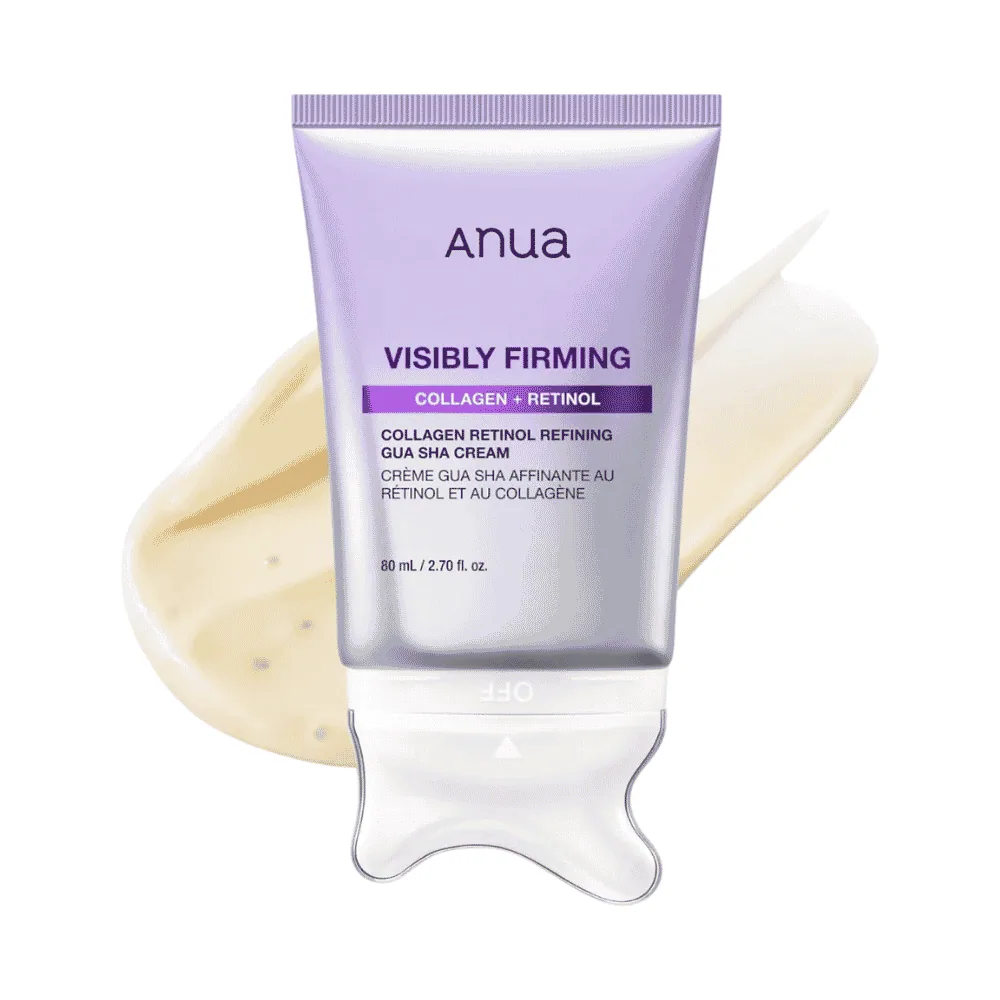 Anua Visibly Firming Collagen + Retinol Gua Cha Cream 80ml