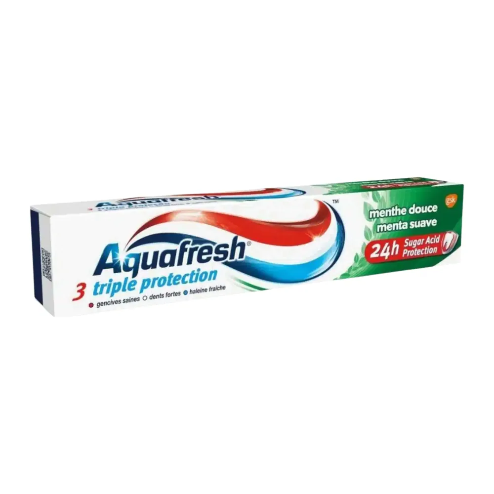 Aquafresh Dentifrice Triple Protection Menth Douce 75Ml