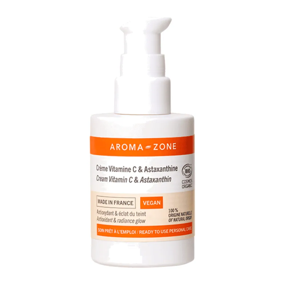 Aroma Zone Crème Vitamine C & Astaxanthine 50ml