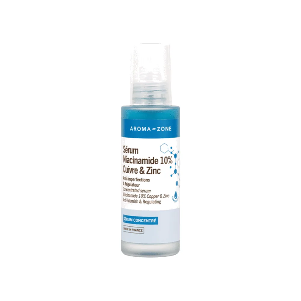 Aroma Zone Sérum Niacinamide 10% Cuivre & Zinc 100ml