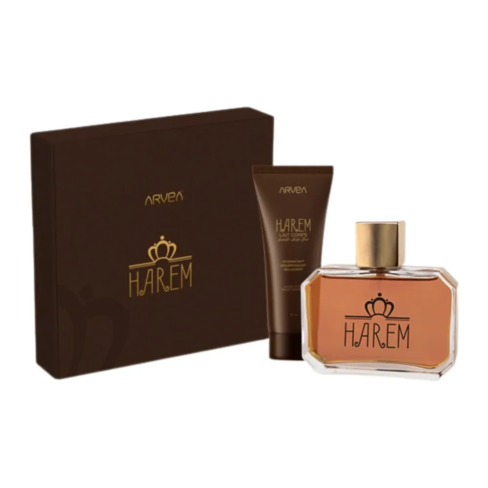 Arvea Coffret Parfum + Lait De Corps Harem