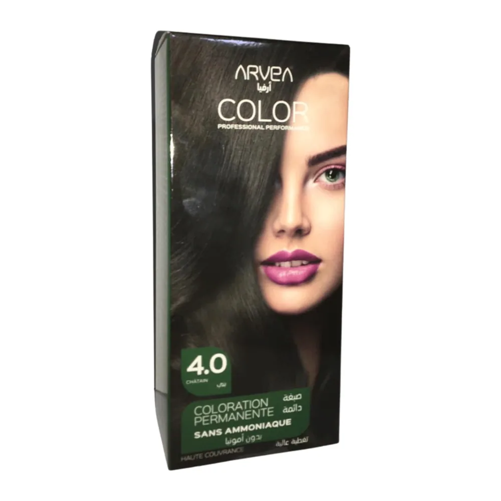 Arvea Coloration Sans Amoniaque 4.0 Chatain