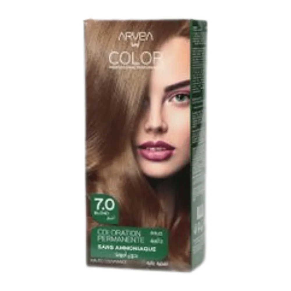 Arvea Coloration Sans Amoniaque 7.0 Blond