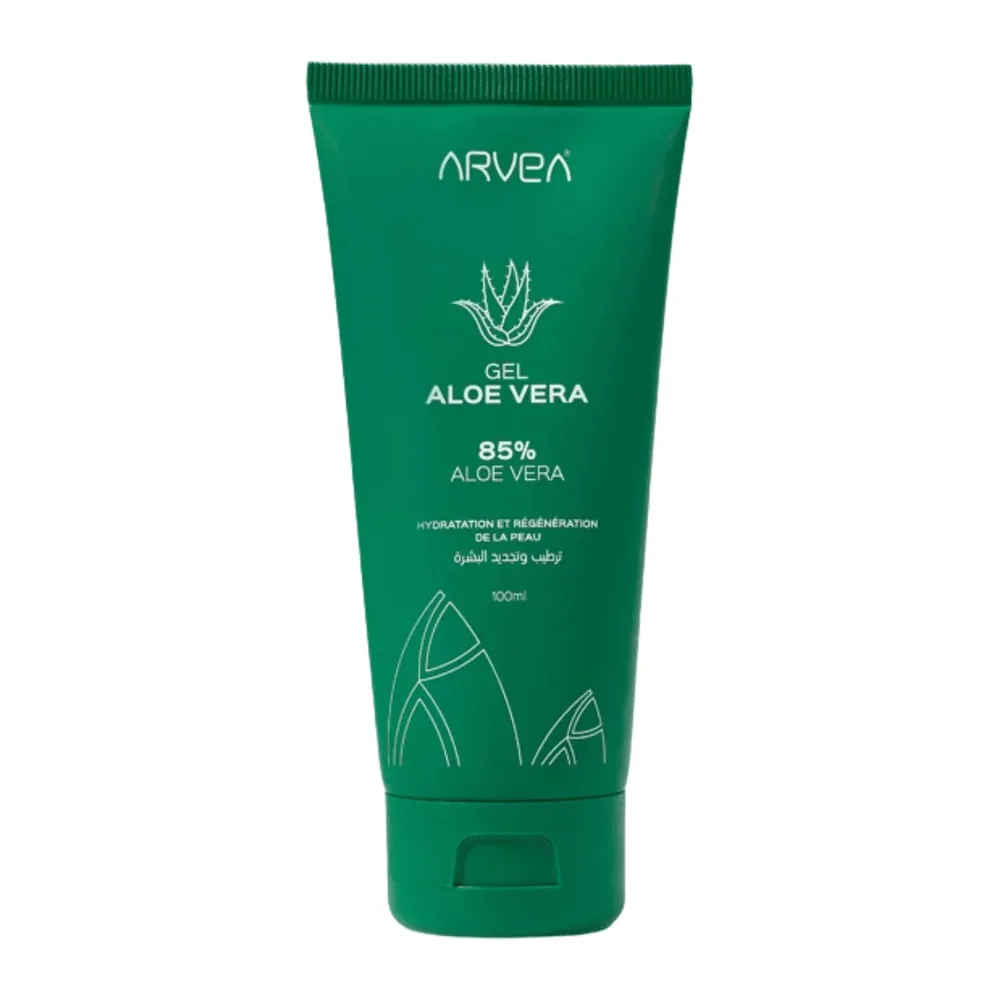 Arvea Gel Aloe Vera 85% Aloe Vera 100Ml