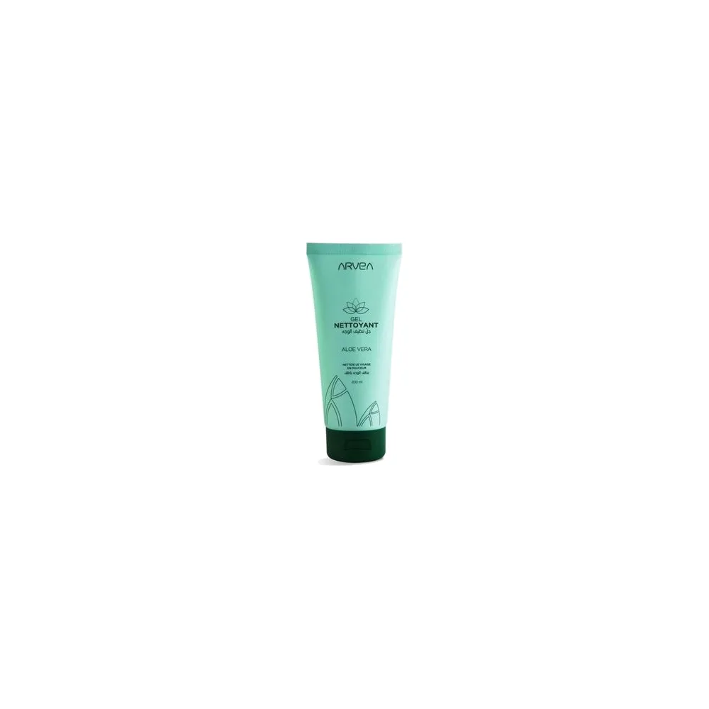 Arvea Gel Nettoyant Visage Aloe Vera
