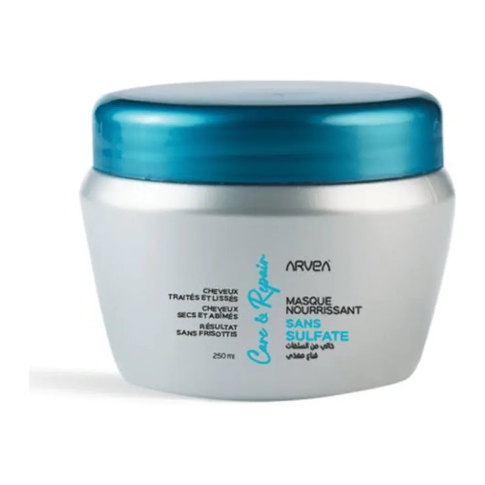 Arvea Masque Nourrissant Sans Sulfate Care And Repair 250Ml