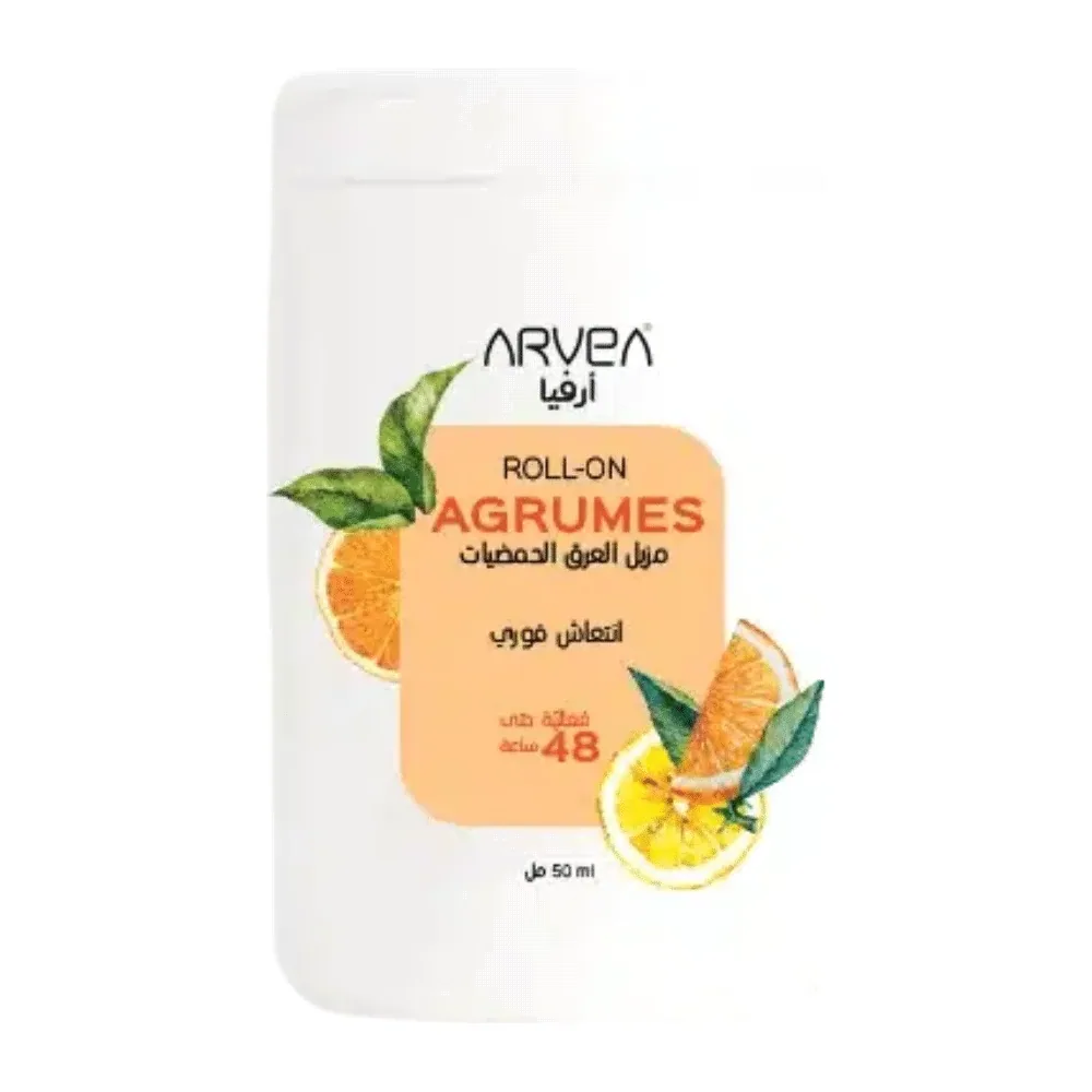 Arvea Recharge Roll-On Stick 50Ml Agrumes