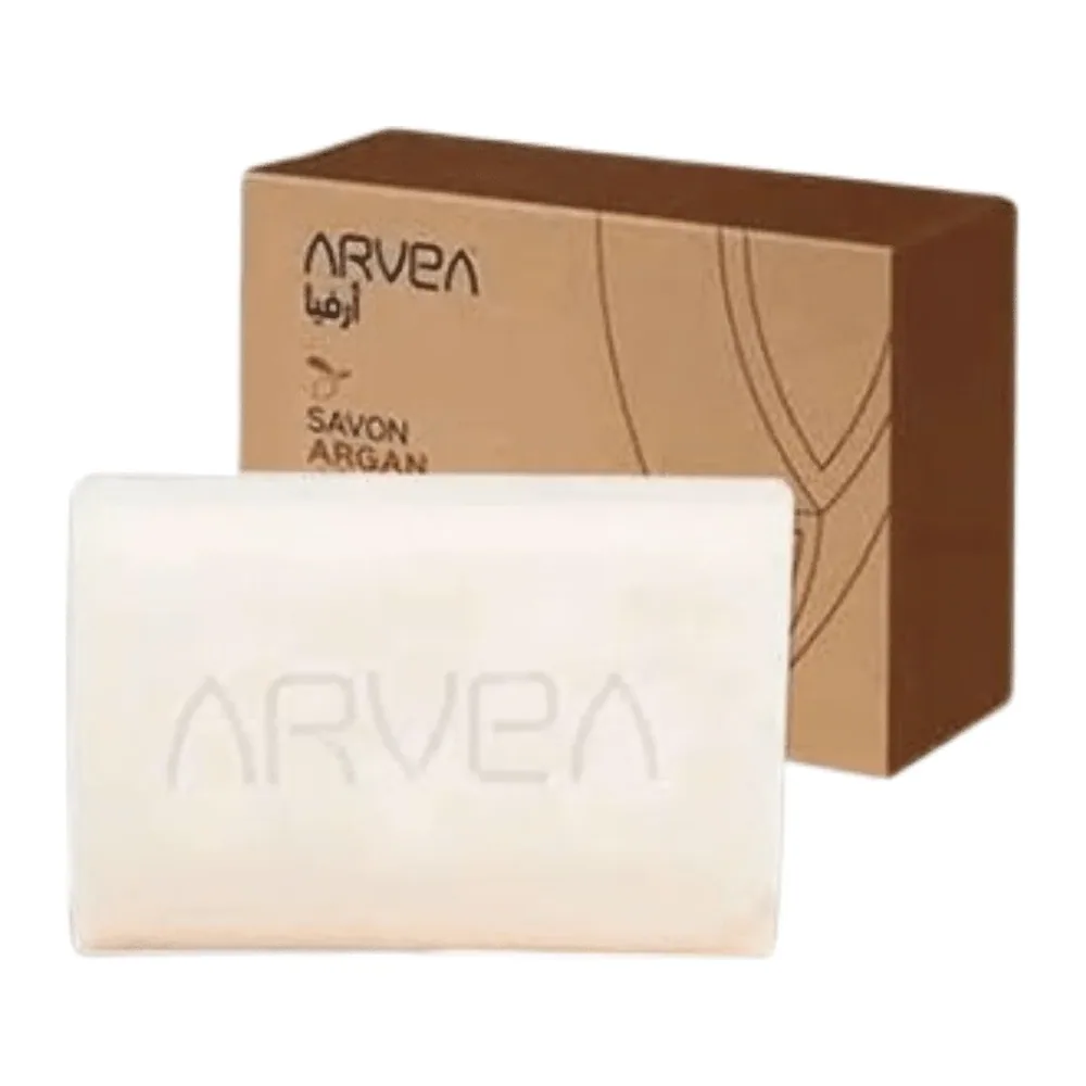 Arvea Savon Argan Visage Et Corps Peau Seche 100G