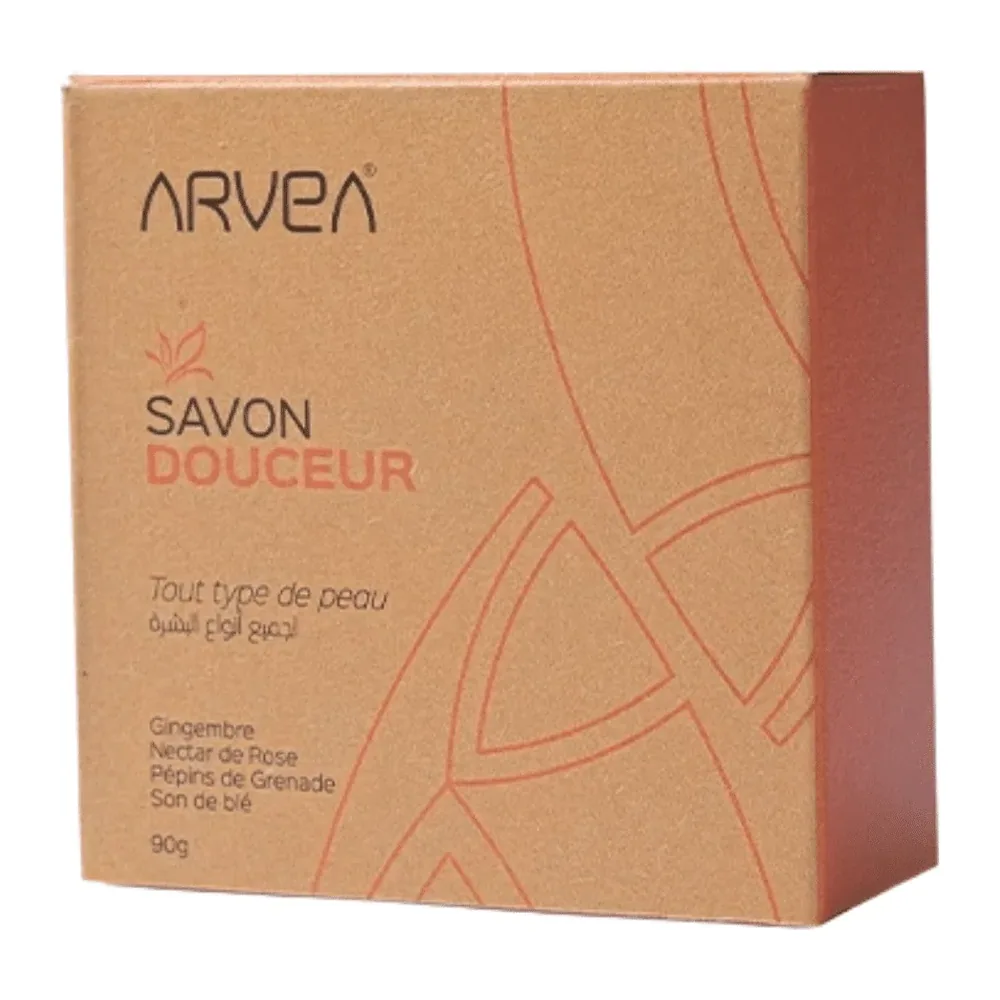Arvea Savon Douceur Tout Types De Peaux 90G