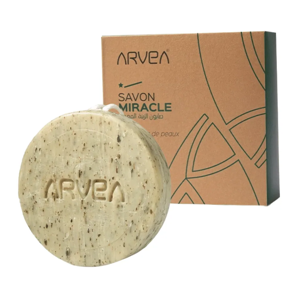 Arvea Savon Miracle Tout Types De Peaux Visage Et Coprs