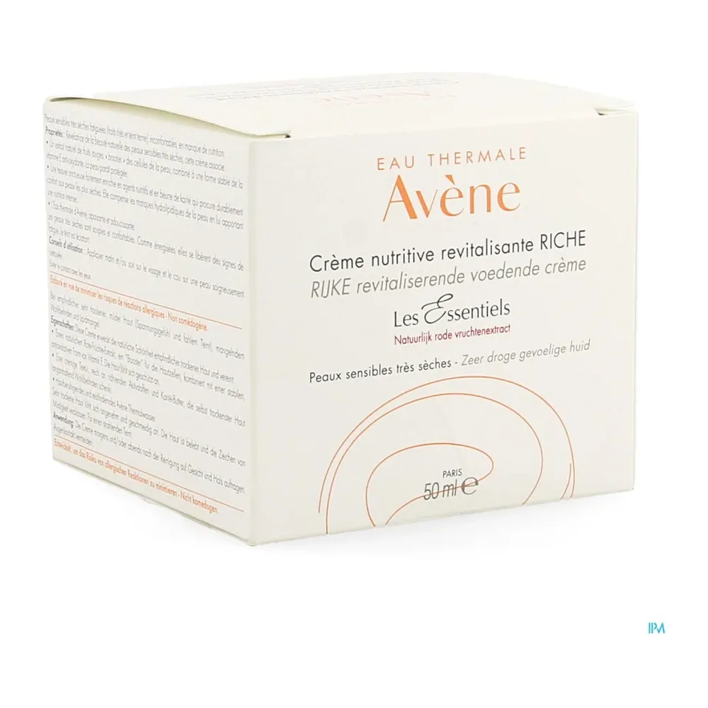 AVENE Crème nutritive revitalisante RICHE 50 ml