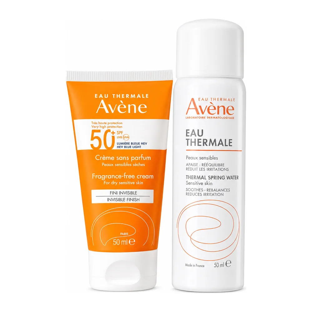 Avène Pack Solaire Crème Spf50 + Eau Thermale 50ml 2 Pcs