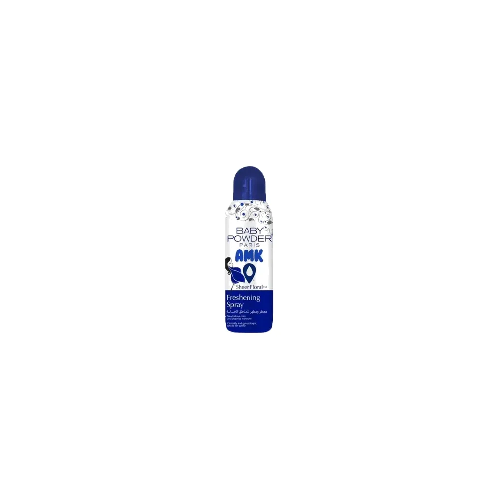 Baby Powder Amk 125Ml Deo Intime Bleu