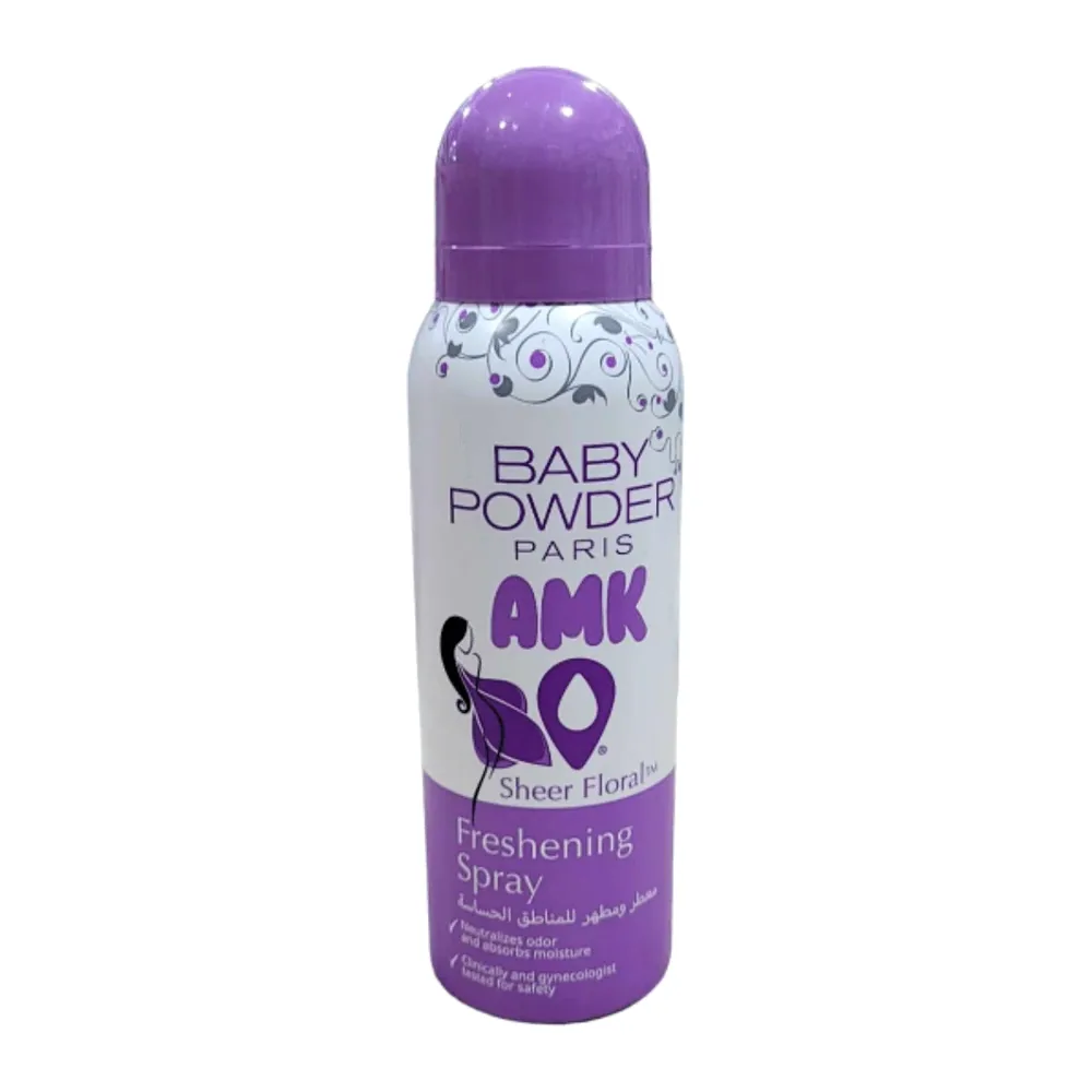 Baby Powder Amk 125Ml Deo Intime Mauve