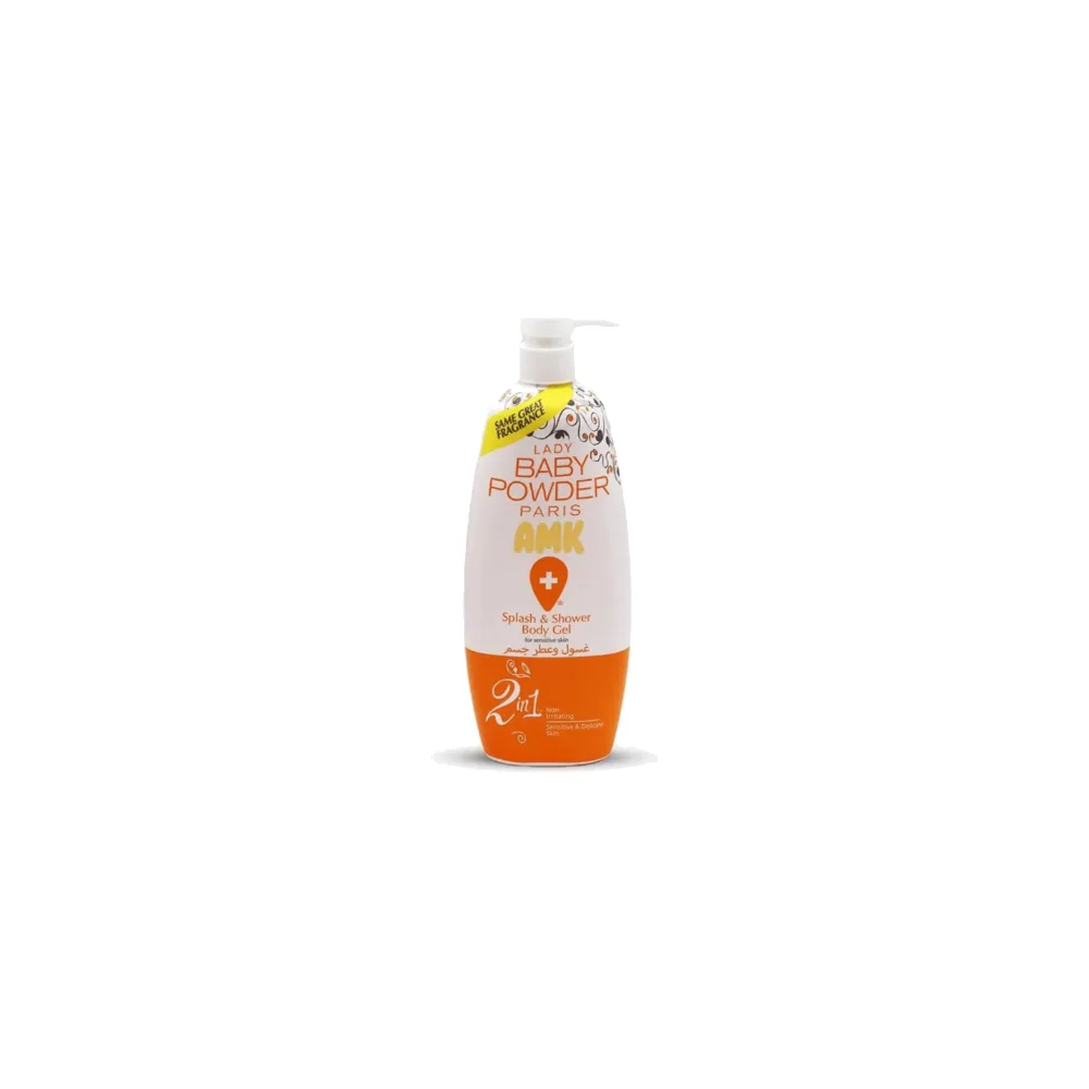 Baby Powder Body Gel 2en1 Orange 800ml