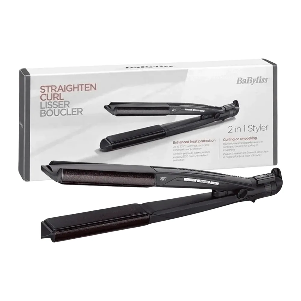 Babyliss Lisseur Boucleur Ultra Curl Kera Protect