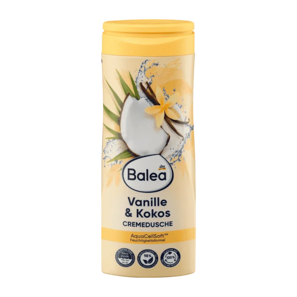 Balea Gel Douche Vanille Et Coco 300ml